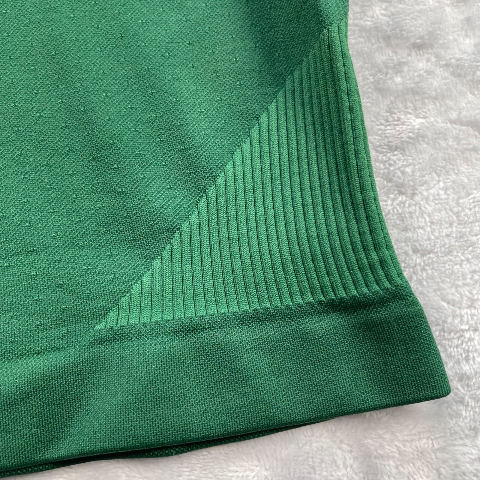 Adidas Football Jersey Mens XL Dark Green Techfit ClimaCool PrimeKnit