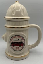 Vintage Wallkill New York Hook & Ladder Fire Hydrant Shaped Beer Stein Mug 1979
