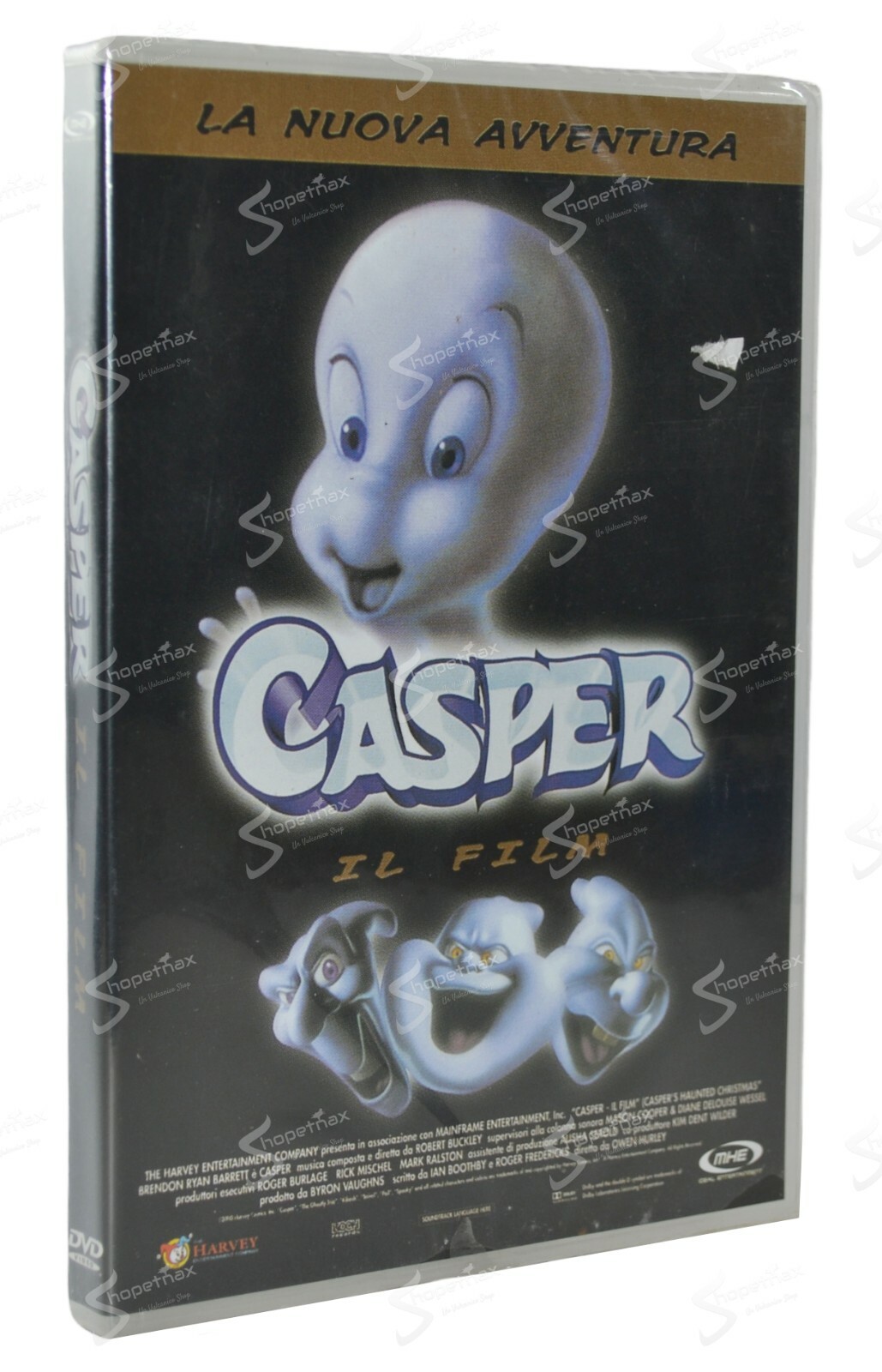 CASPER IL FILM Casper's Haunted Christmas 1999 OWEN HURLEY MHE DVD ANIMAZIONE