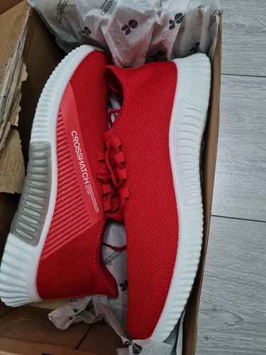 CROSS HATCH RED NIMBUS MENS TRAINERS SIZE UK 11 (BNIB) - Picture 6 of 7