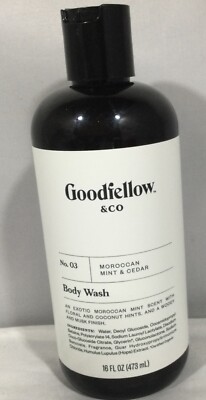 GOODFELLOW & CO MOROCCAN MINT & CEDAR BODY WASH #3 16 OZ