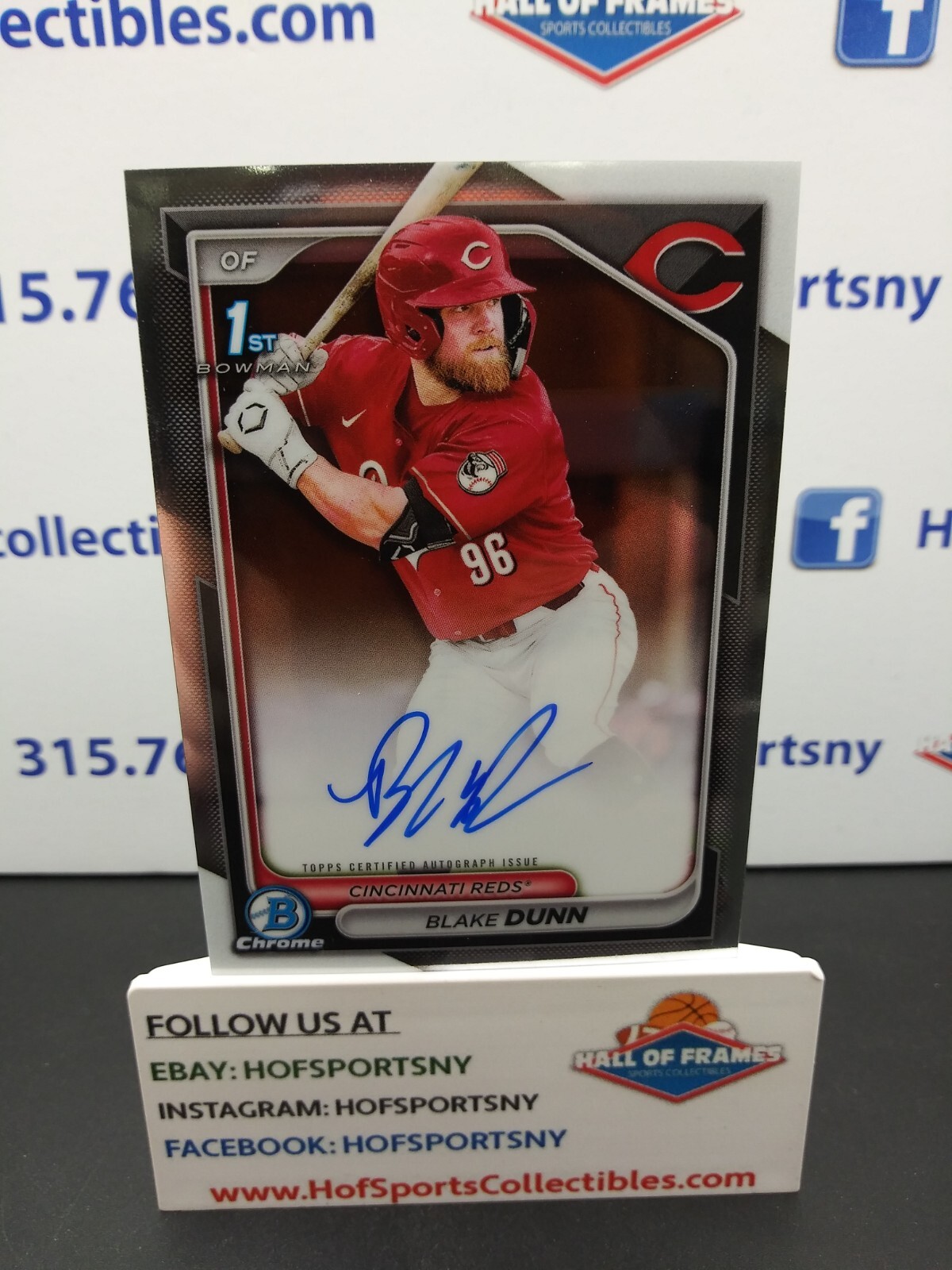 2024 BOWMAN CHROME BLAKE DUNN 1ST BOWMAN AUTO #CPA-BD