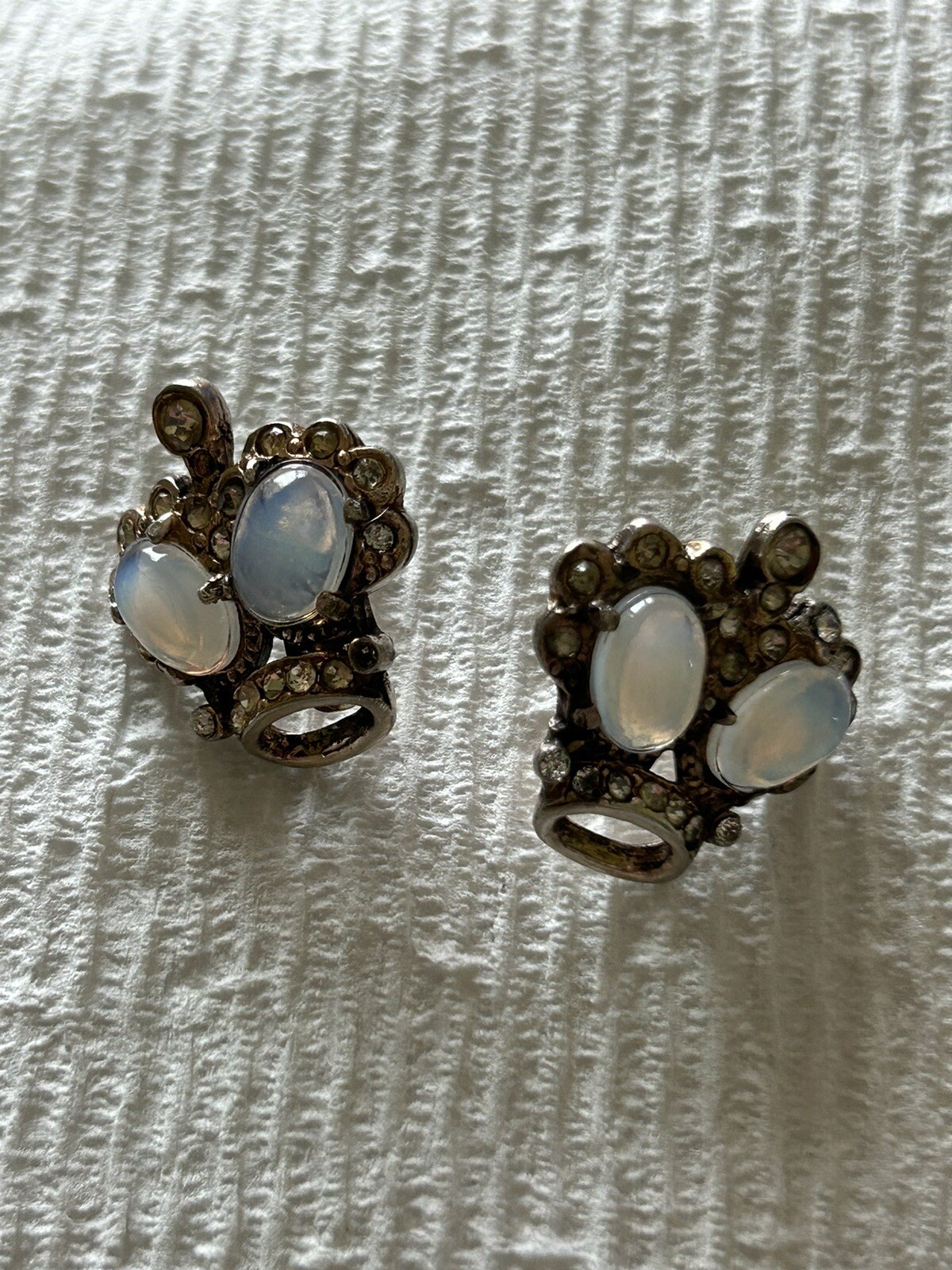 1940's CROWN TRIFARI Alfred Philippe Sterling Silver … Gem