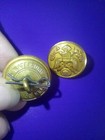 Two US Military Vintage Waterbury  Coat of Arms  Buttons  — photo 5