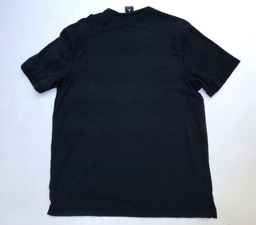 Nike Air Jordan T-Shirt Men's V Neck Striped Black 414063-010 Sz XL Cotton EUC - Picture 9 of 10