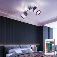 Deckenlampe Spotlampe Deckenleuchte Dimmbar Fernbedienung Led Flurleuchte L 51Cm