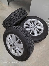 Vw 15 Wheel W General Altimax Arctic 12 Studded Snow Tires 2015 Sportwagen