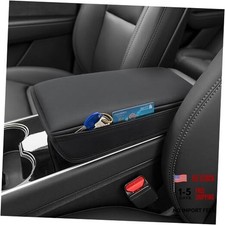 Center Console Armrest Cover Tesla Model 3 2017-2023, Model Y 2020-2025 Black