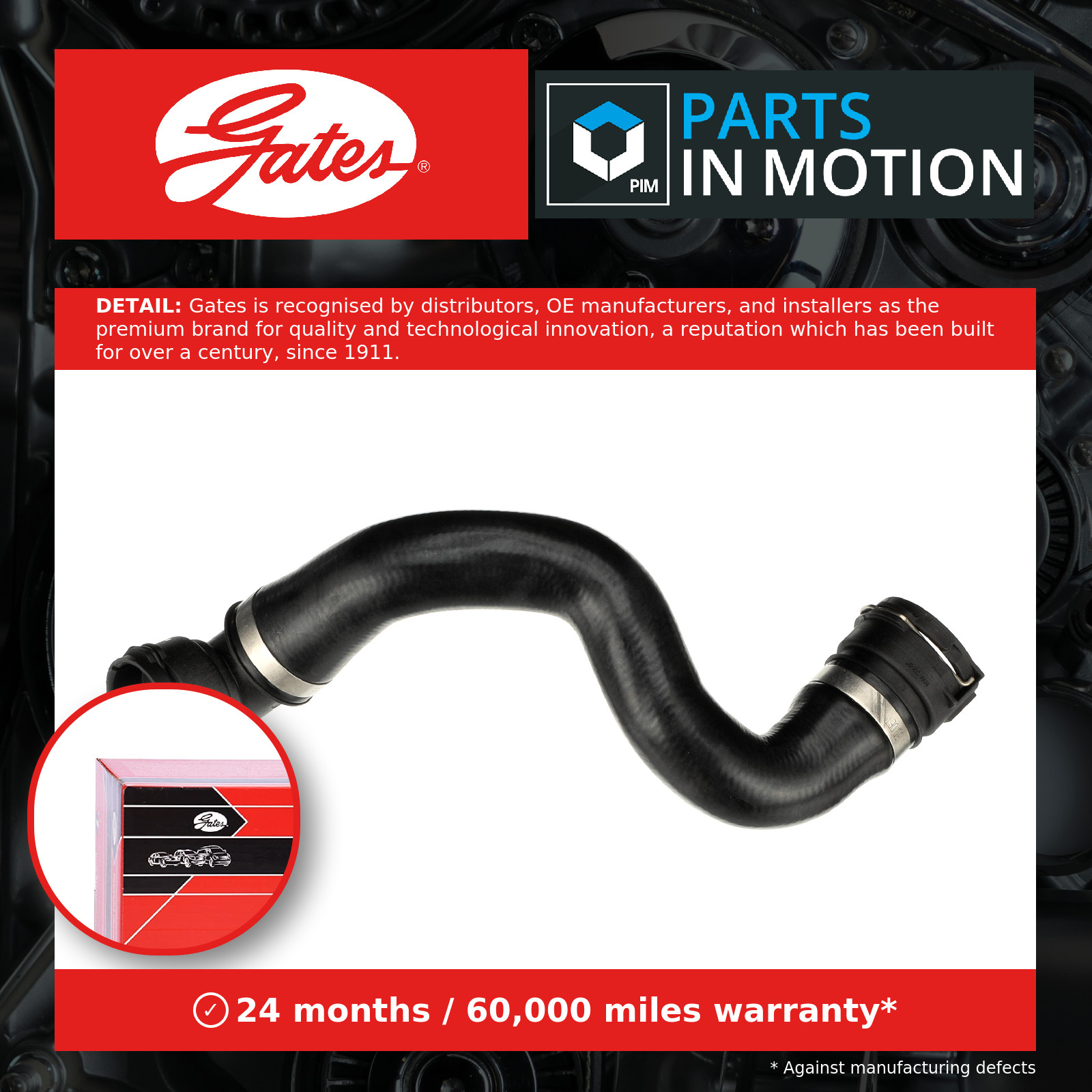 Radiator Hose Lower 05-2388 Gates Coolant 1336196 13251435 Quality Guaranteed - Image 10