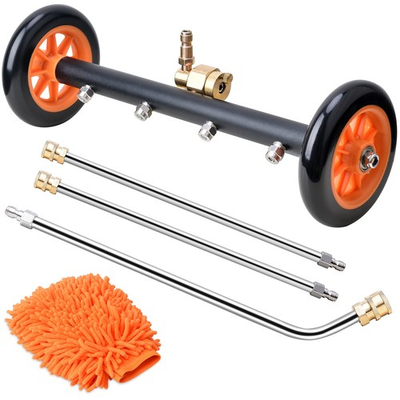 #ad 2 in 1 Undercarriage Pressure Washer Attachment 16quot; Pressure Washer Water Br... $57.95
