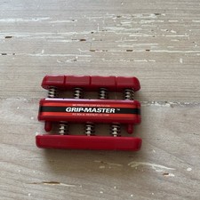 GripMaster MEDIUM TENSION Ćwiczenie dłoni / palców / Wzmacniacz Rehabilitacja Muzycy Czerwony