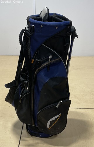 Sun Mountain 4.5 6-Way Divider Golf Stand Bag (Blue/Black) W/ Back Strap - Picture 6 of 10