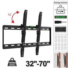 TV Wall Mount Bracket Tilt for 32 37 40 42 43 46 47 50 52 55 60 65 70inch Screen