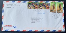 Indonesia 1999 - Cubierta de correo aéreo usada a Aquisgrán Alemania