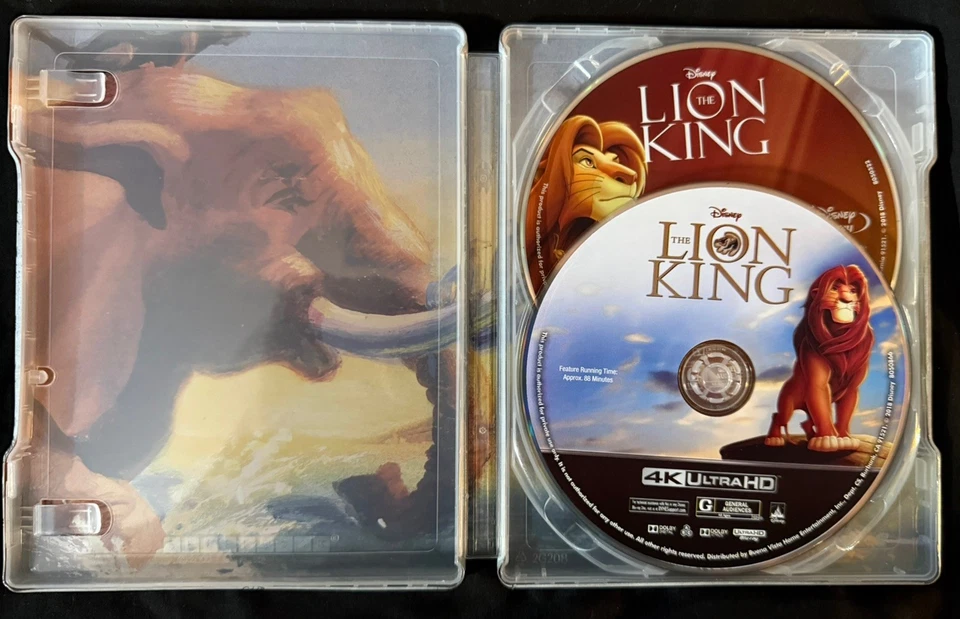Disney's The Lion King (1994) 4k Steelbook  - Imagem 3 de 4