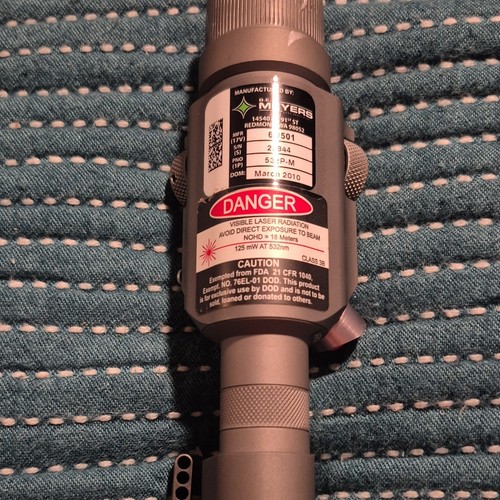 Meyers 532P-M Visible Laser Module MPN 532P-M 125mW 532nm Military