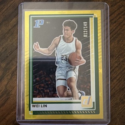 2025-26 Donruss Basketball - Wei Lin - Prospect - Yellow Stars /149