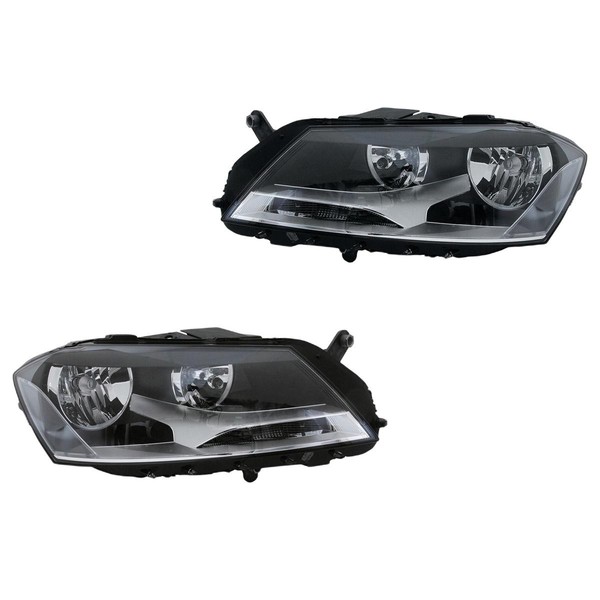 Hauptscheinwerfer-Set Links Rechts W5W Halogen Valeo FüR U.A. VW Passat-image