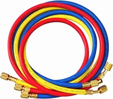 AC Charging Hose Tube, 72 HVAC Gauges Hoses R...