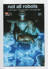 Not All Robots #1 NM+ 2021 Rahzzah Cover A Norman Rockwell Homage AWA