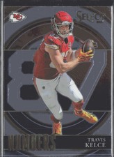2021 Panini Select #SN-22 Travis Kelce Select Numbers