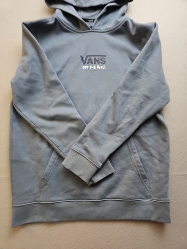Vans Off The Wall Youths Child Sweatshirt Size Large Grey - Picture 3 of 4