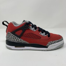Jordan Spizike Low GS Gym Red/Black-Wolf Grey Boys' Sneakers US 5Y FQ3950 600
