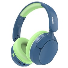 Kids Bluetooth Headphones Wireless,ANC, 68H,Safe Volume Limit 85/94dB Blue