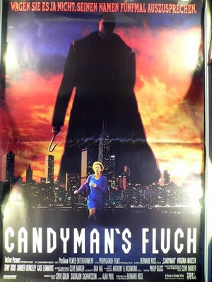 Candyman's Fluch -  Virginia Madsen - Tony Todd - Filmposter 120x80cm gefaltet