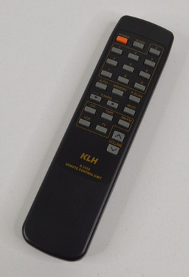 KLH R3100 Genuine OEM Remote Control for Audio Receiver R3000 TESTED WORKS!