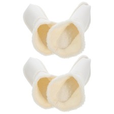 2 Pairs Warmth Slipper Lining Clog Shoes Inner Cover Sandal Inside Cushion