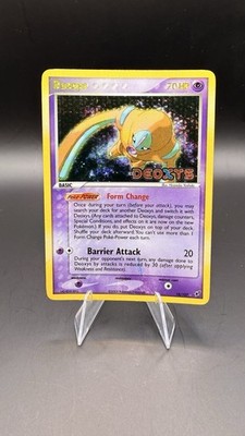 Pokemon TCG Deoxys Ex Deoxys Reverse Holo Defense Pokemon Card NM+ INK ERROR!!