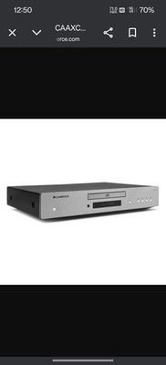 Cambridge Audio AXC35 CD Player  with AXA 35 Integrated amplifier.