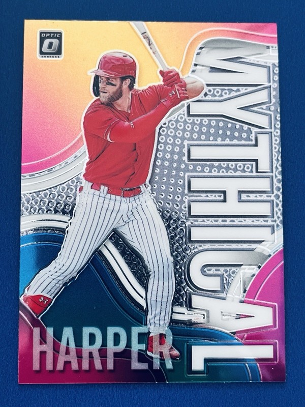 2019 Panini Optic Mythical Bryce Harper #M-5 Phillies *FliprelicSports*
