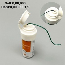 2m Dental Gingival Retraction Cord Plain Knitted Cotton Cord 000 00 0 Soft Hard