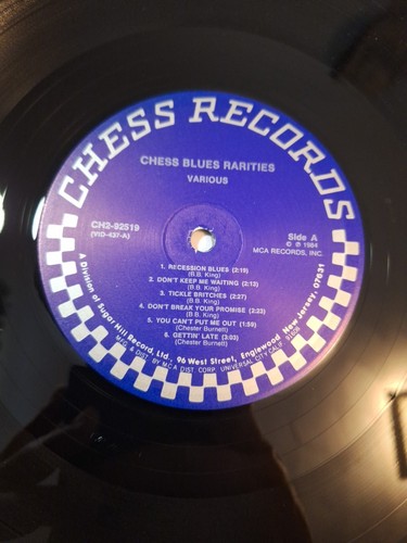 Chess Blues Rarities 2LP NM 1984 B.B Howlin Wolf Buddy Guy Hound Dog - Picture 8 of 19