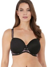 Image of Fantasie Isla Underwired Moulded T-Shirt Bra Black 6900 
