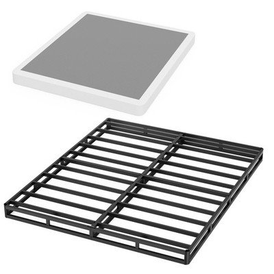 Box Spring for Queen Size Bed 5 Inch Low Profile Heavy Duty Box Springs for B...