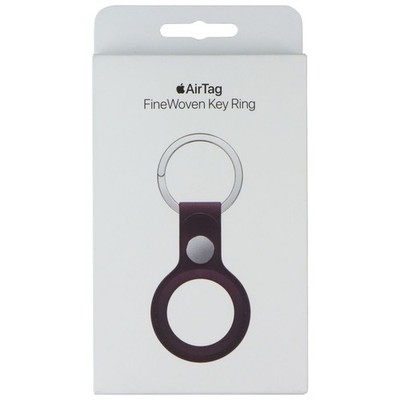 Apple AirTag FineWoven Key Ring - Mulberry (MT2J3ZM/A)