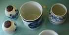 Delft Mug w Horse & Cart Salt & Pepper Jar Clog Hand Decorated Made in Holland — photo 5