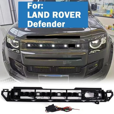 Octa Style Front Grille White LED DRL Light For Defender 90 110 130 2020-24 2025