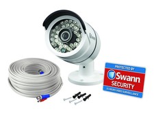 Image of Swann PRO-T858 3 MegaPixel HD Bullet CCTV System Camera Night vision up to 100ft