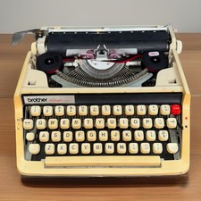 Brother Activator 800T Portable Manual Typewriter + Case 1968 1960 1970s VTG EUC thumbnail