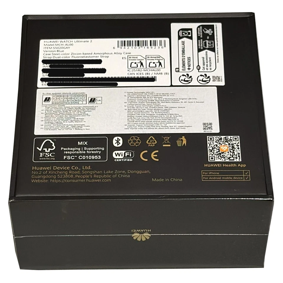 HUAWEI WATCH Ultimate 2 (Blue)  1.5" eSIM (4G) + Bluetooth Smart Watch HarmonyOS - Image 3 of 4