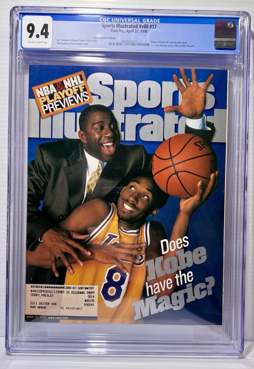 Los Angeles Lakers Basketball 1998 Vintage Sports Memorabilia for