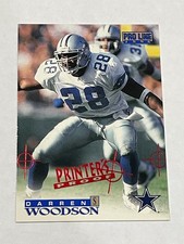 1996 Pro Line Football Printer's Proofs - Darren Woodson - Dallas Cowboys