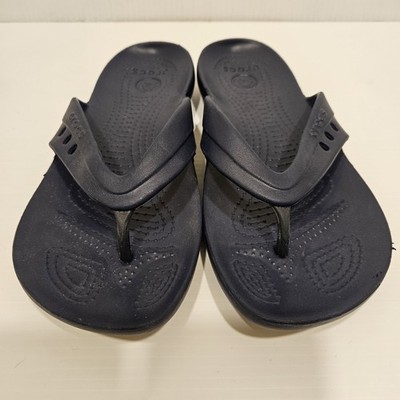 Crocs Women's Kadee II Flip Flops Summer Sandals Size 6W NWOT