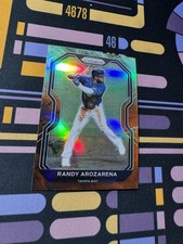 2021 Panini Prizm #1 Randy Arozarena Cosmic Haze Prizm