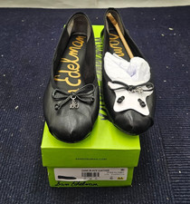 Sam Edelman Zane Black Leather Ballet Flat Size 6 US, 3.5 UK, 36 EUR J7421L1001