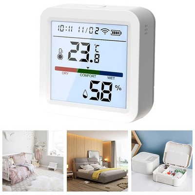 WIFI Connected Hygrometer Thermometer for Real Time Indoor Environment Updates